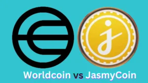 Worldcoin vs JasmyCoin